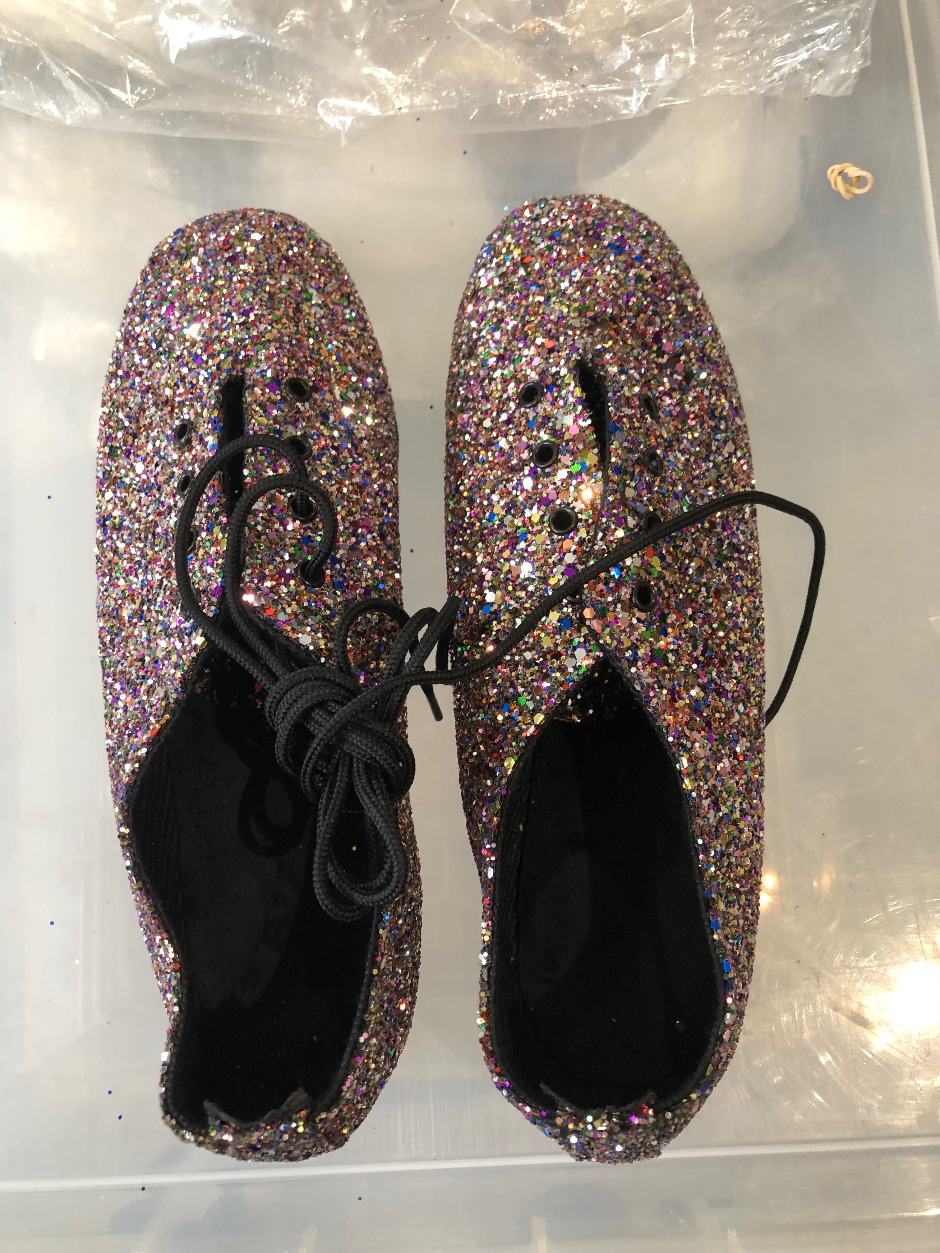 GS-Multicolour Lace Up Jazz Shoe