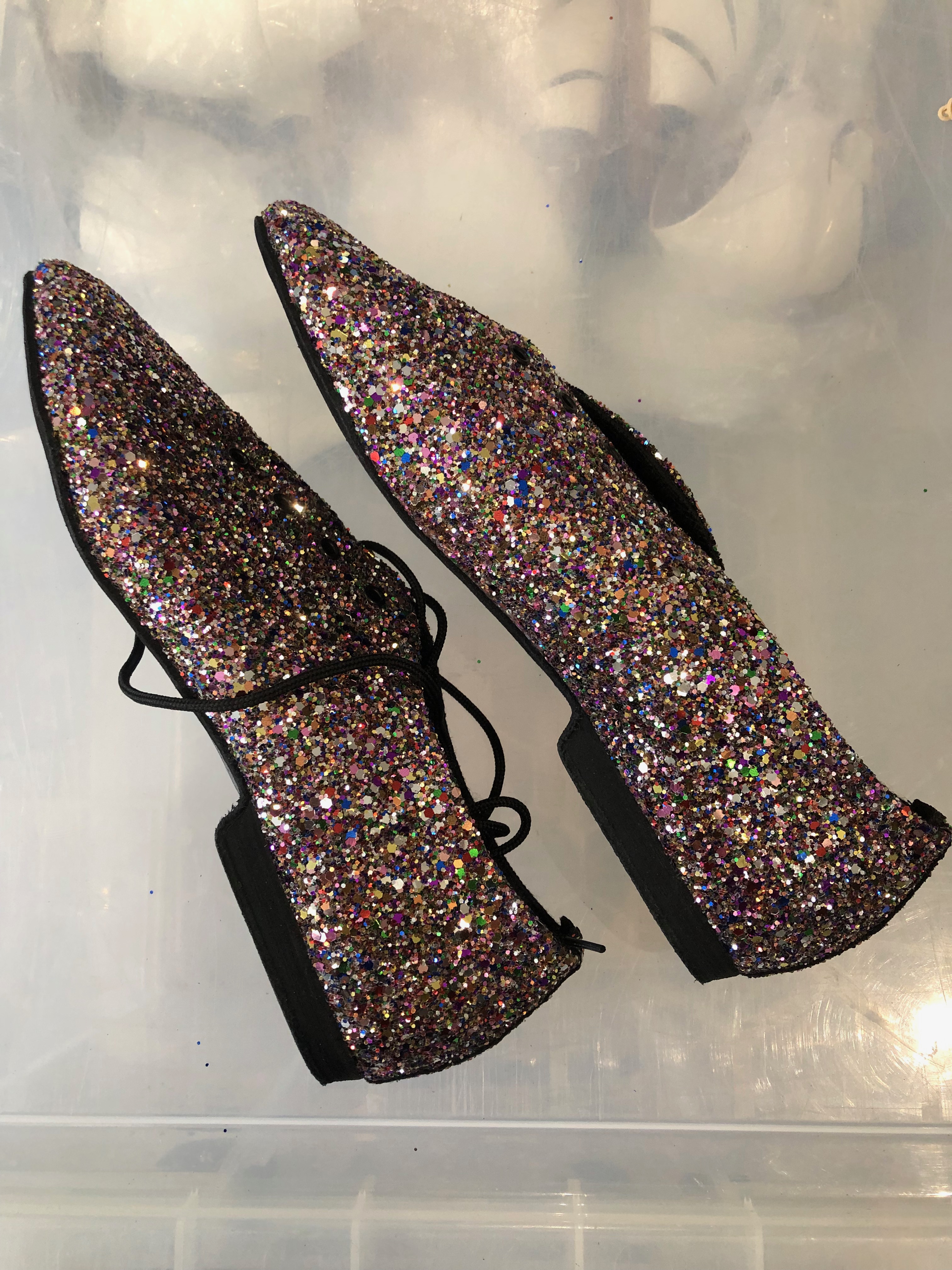 GS-Multicolour Lace Up Jazz Shoe